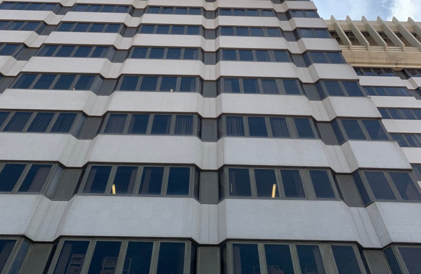 Edif&iacute;cio Sede da Seguran&ccedil;a Social do distrito de Aveiro